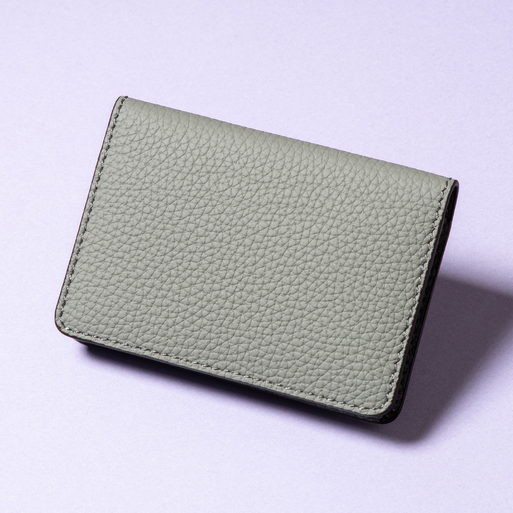 【限定】名刺入れ シュランケンカーフ［グレイ］