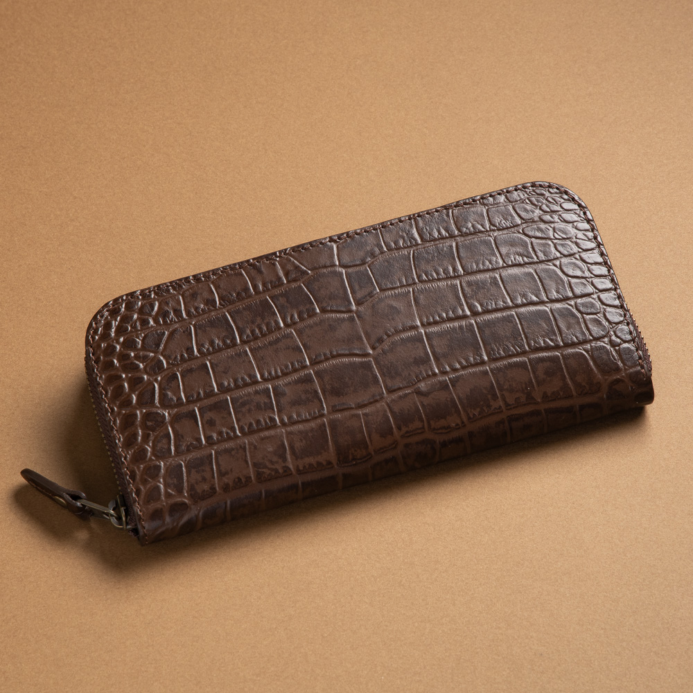 ファスナー長財布（W148）