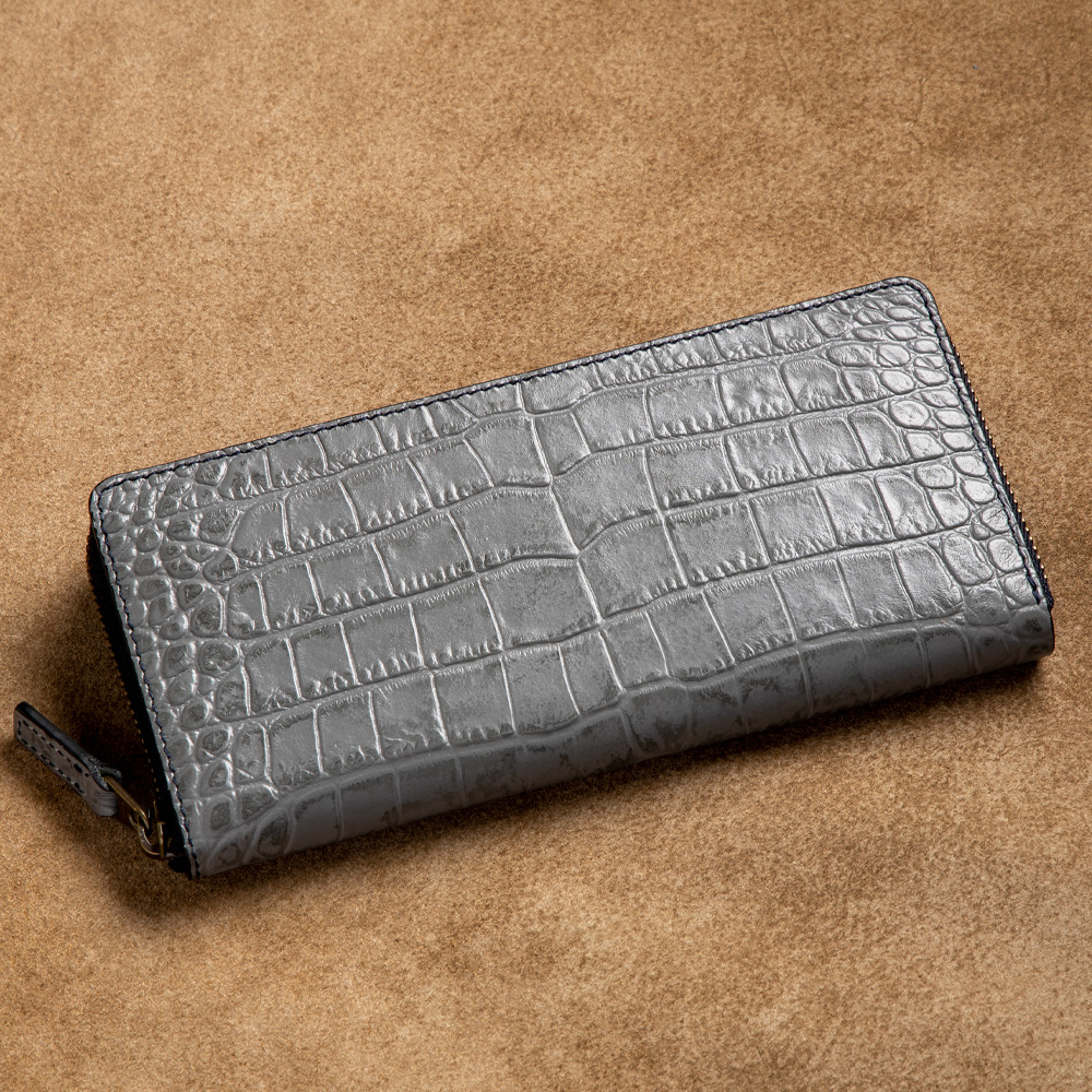 ファスナー長財布 角型（W152）